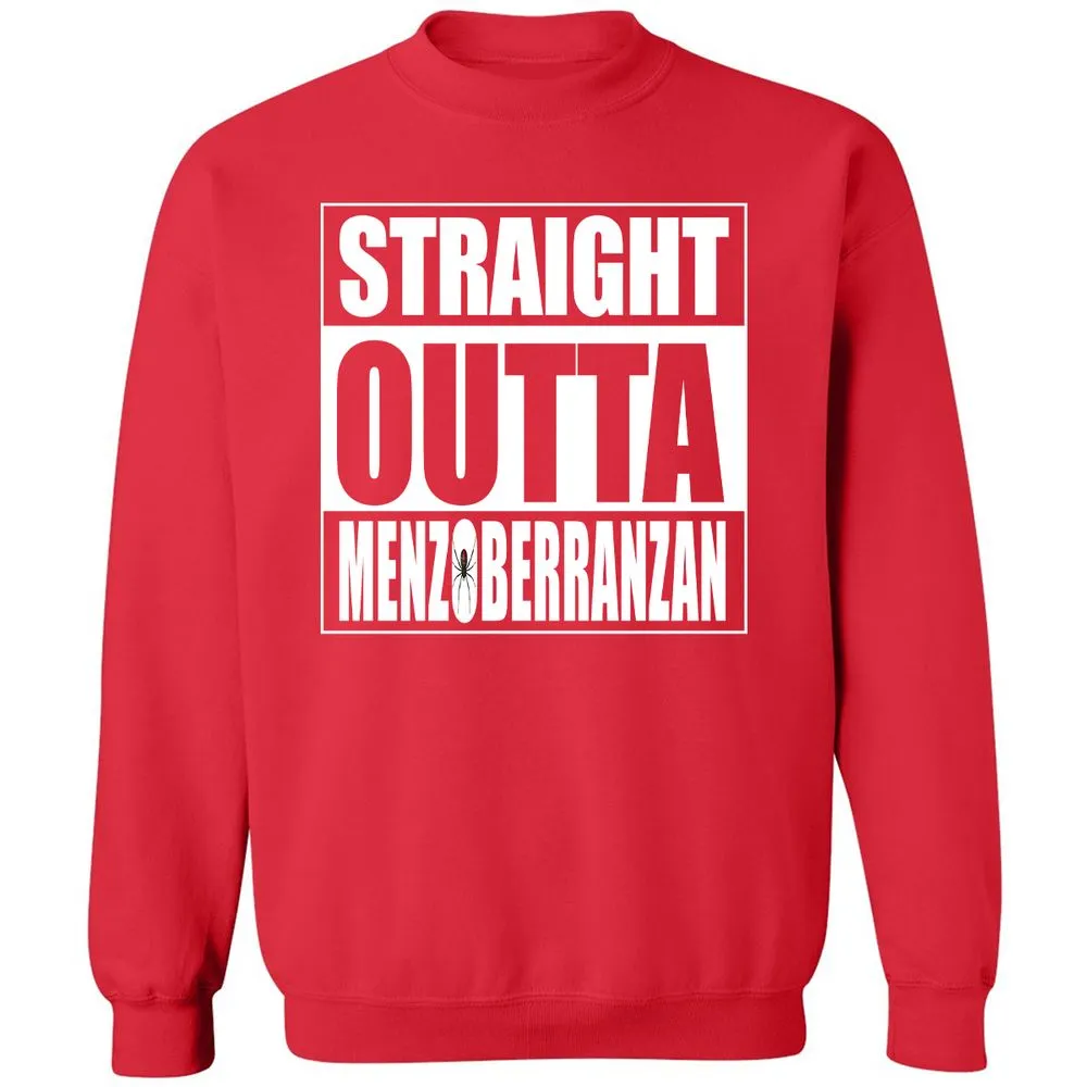 Straight Outta Menzoberranzan Classic Unisex Sweatshirt - Red - 5