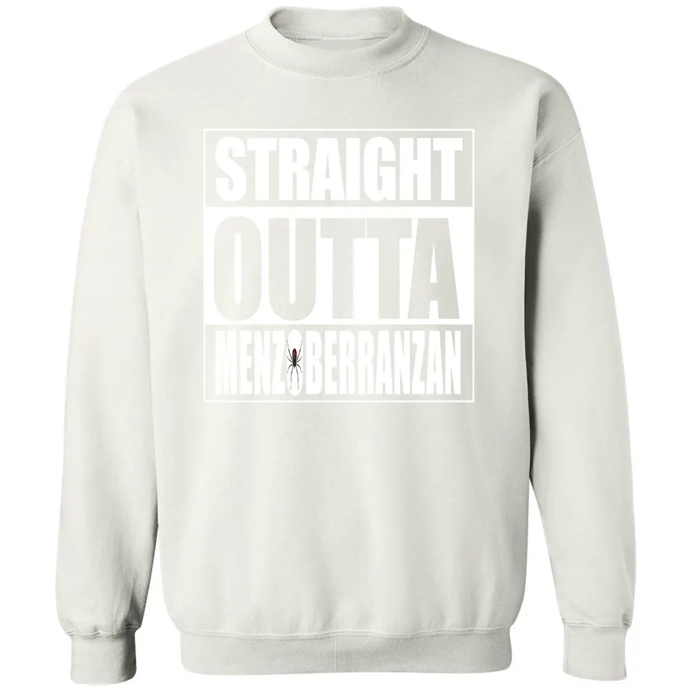 Straight Outta Menzoberranzan Classic Unisex Sweatshirt - White - 12