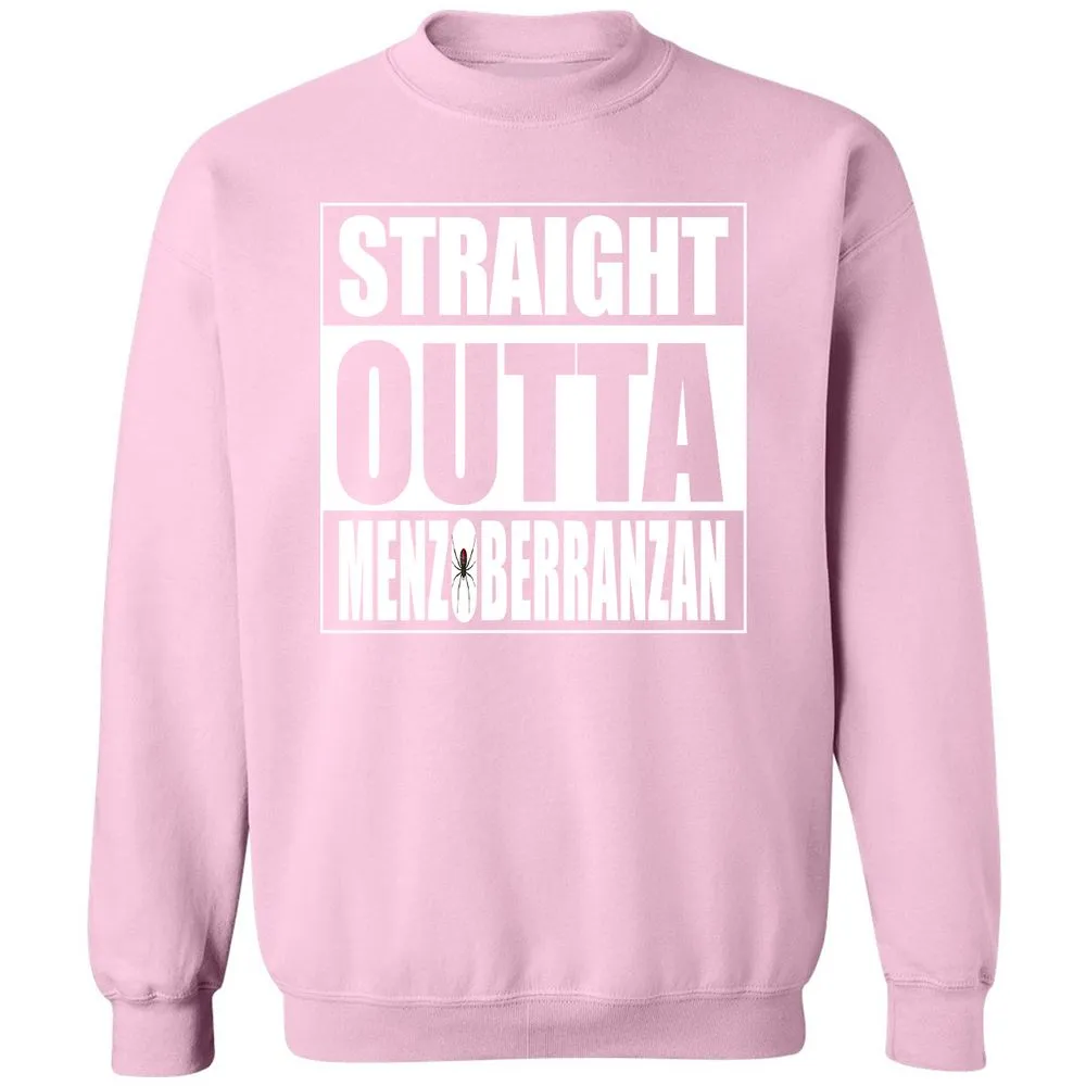 Straight Outta Menzoberranzan Classic Unisex Sweatshirt - Light Pink - 3