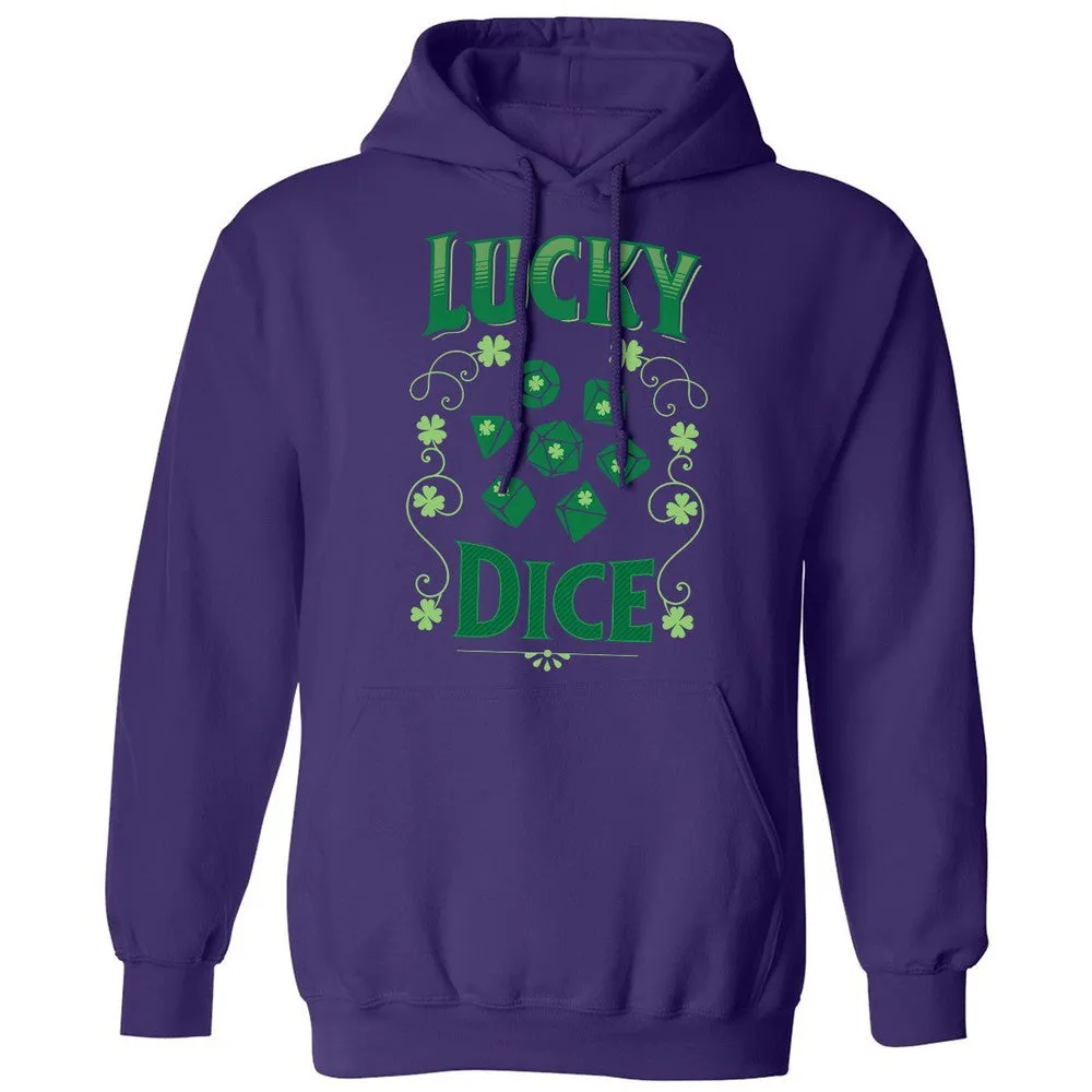 Lucky Dice Classic Unisex Hoodie - Purple - 6
