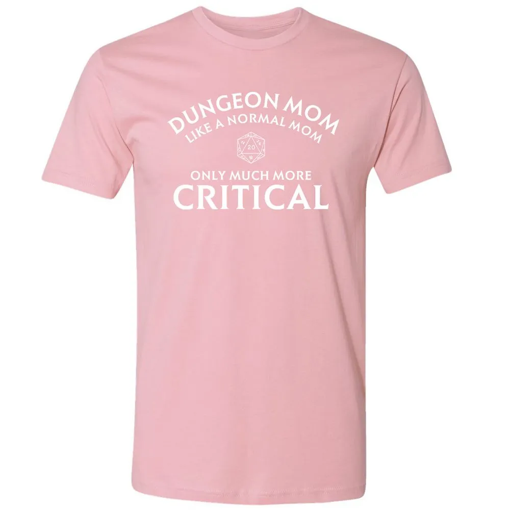 Dungeon Mom Normal Mom Premium Unisex T-Shirt - Light Pink - 3