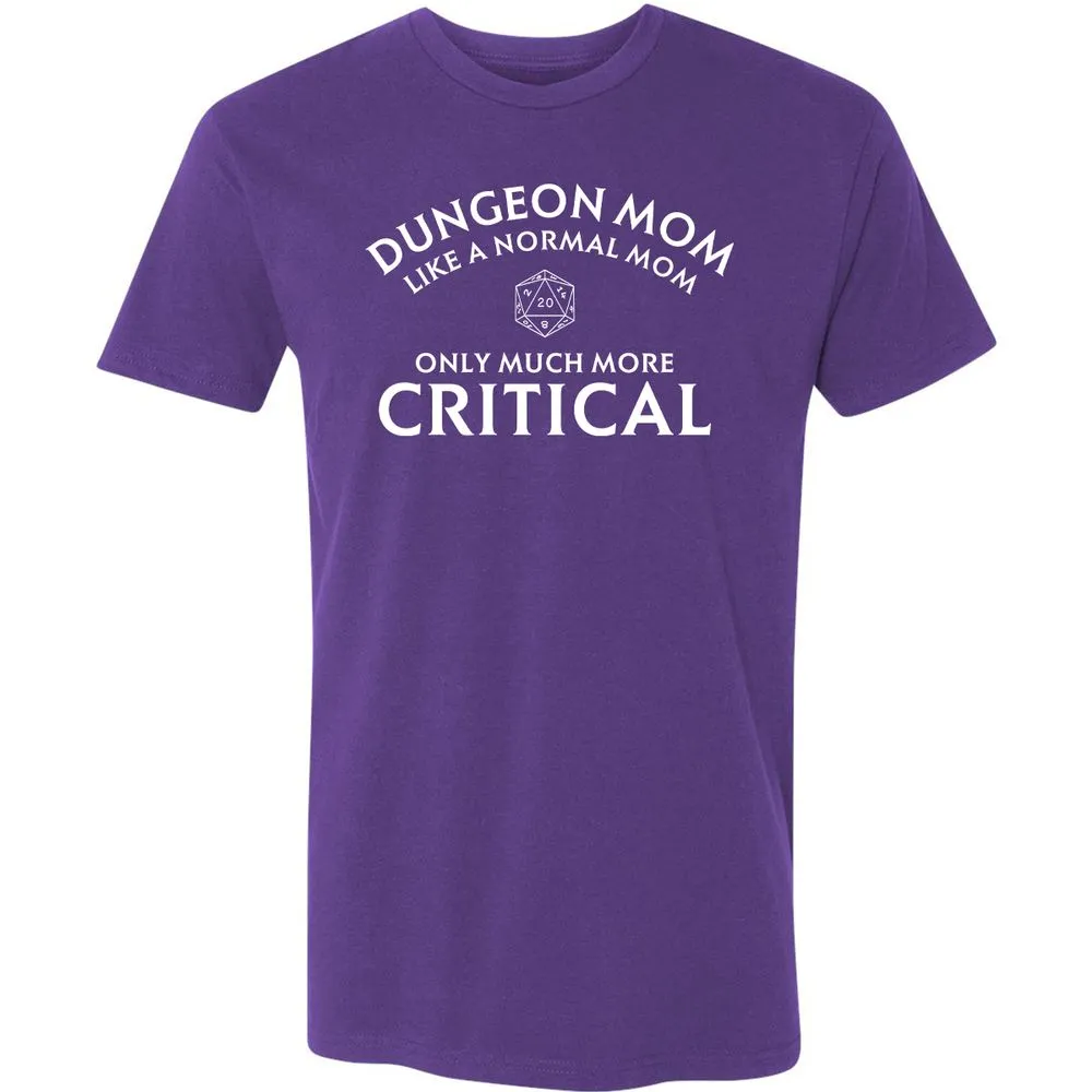 Dungeon Mom Normal Mom Premium Unisex T-Shirt - Purple Rush - 7