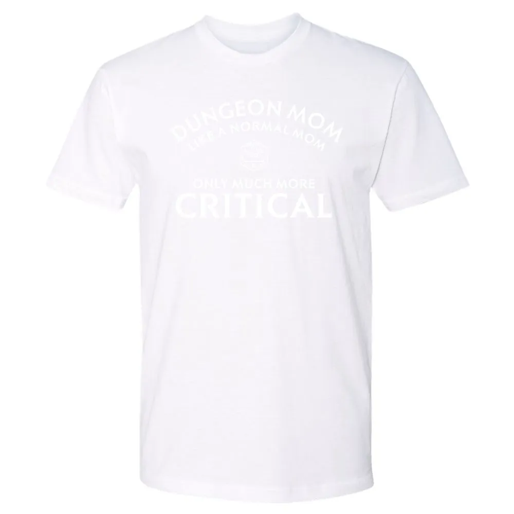 Dungeon Mom Normal Mom Premium Unisex T-Shirt - White - 4