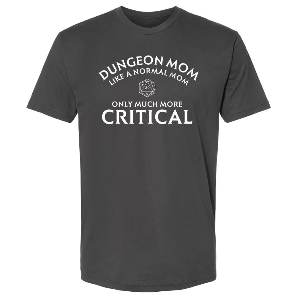 Dungeon Mom Normal Mom Premium Unisex T-Shirt - Heavy Metal - 8