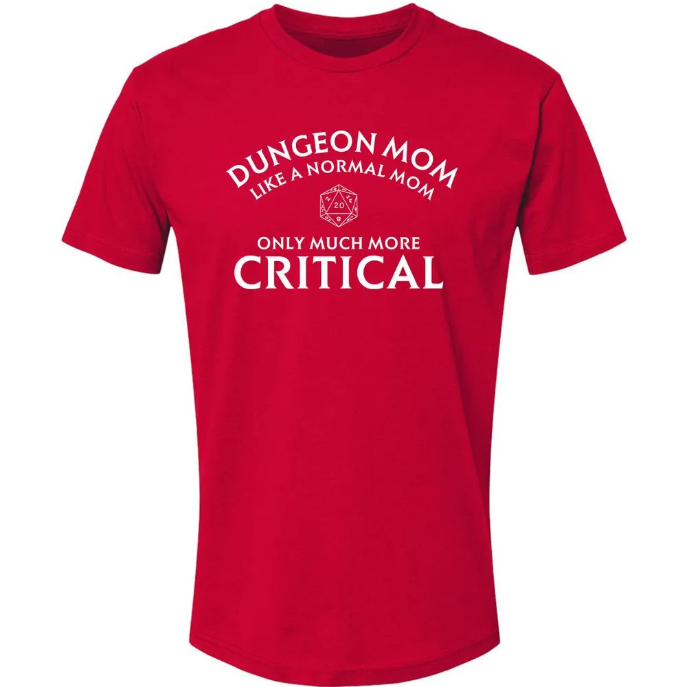 Dungeon Mom Normal Mom Premium Unisex T-Shirt - Red - 6