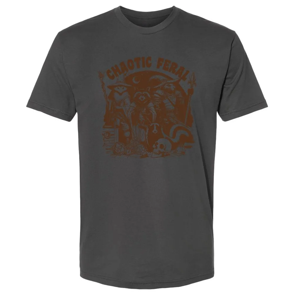 DND Inspired Raccoon Opossum Chaotic Feral - Heavy Metal - 8