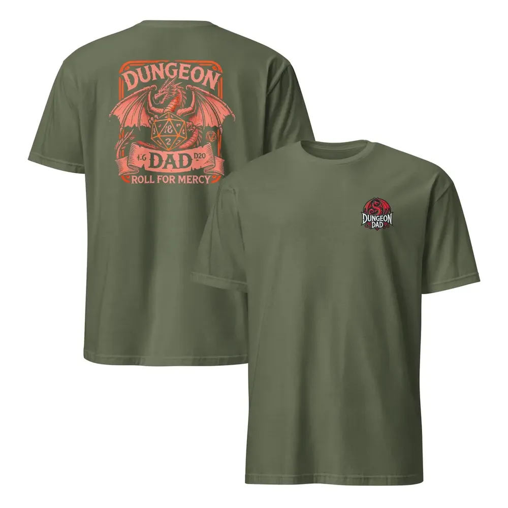 Dungeon Dad Roll For Mercy Classic Unisex T-Shirt - 7