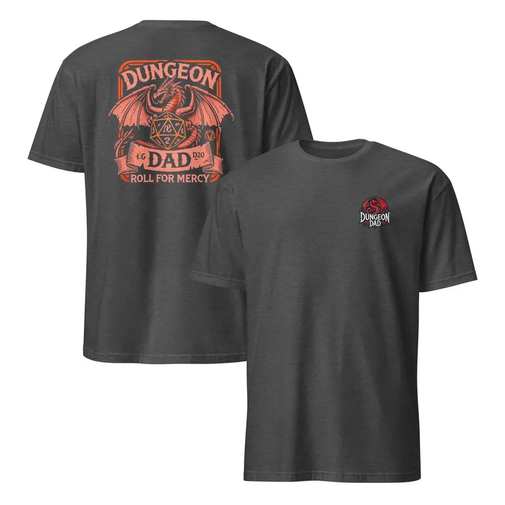 Dungeon Dad Roll For Mercy Classic Unisex T-Shirt - 5