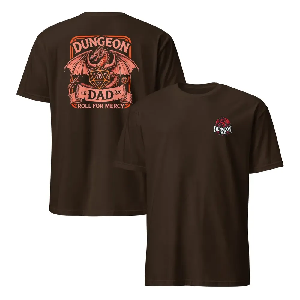Dungeon Dad Roll For Mercy Classic Unisex T-Shirt - 4