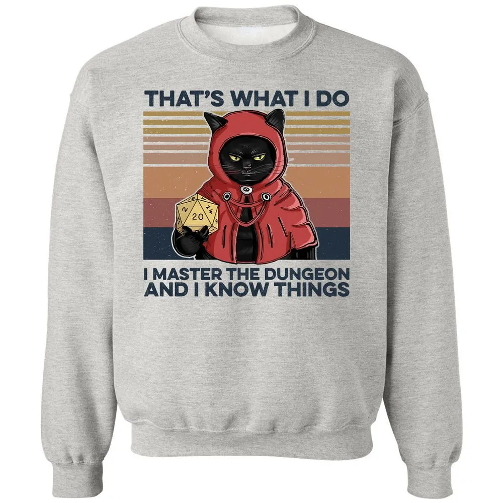 I Master The Dungeons Classic Unisex Sweatshirt - Ash - 2