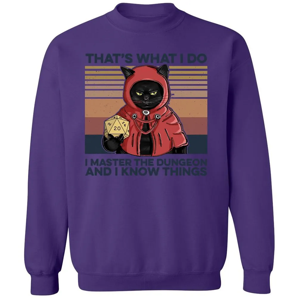 I Master The Dungeons Classic Unisex Sweatshirt - Purple - 6