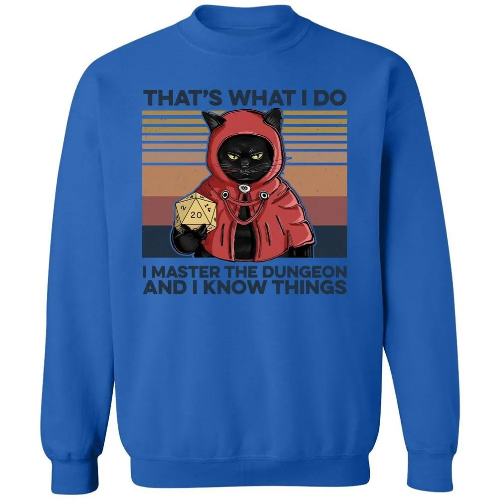 I Master The Dungeons Classic Unisex Sweatshirt - Royal - 9