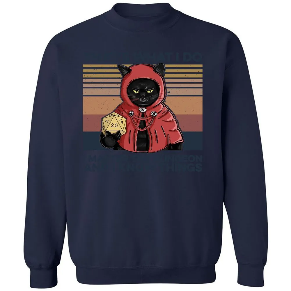 I Master The Dungeons Classic Unisex Sweatshirt - Navy - 8