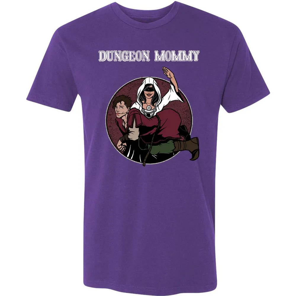 Dominant Dungeon Mommy Premium Unisex T-Shirt - Purple Rush - 7