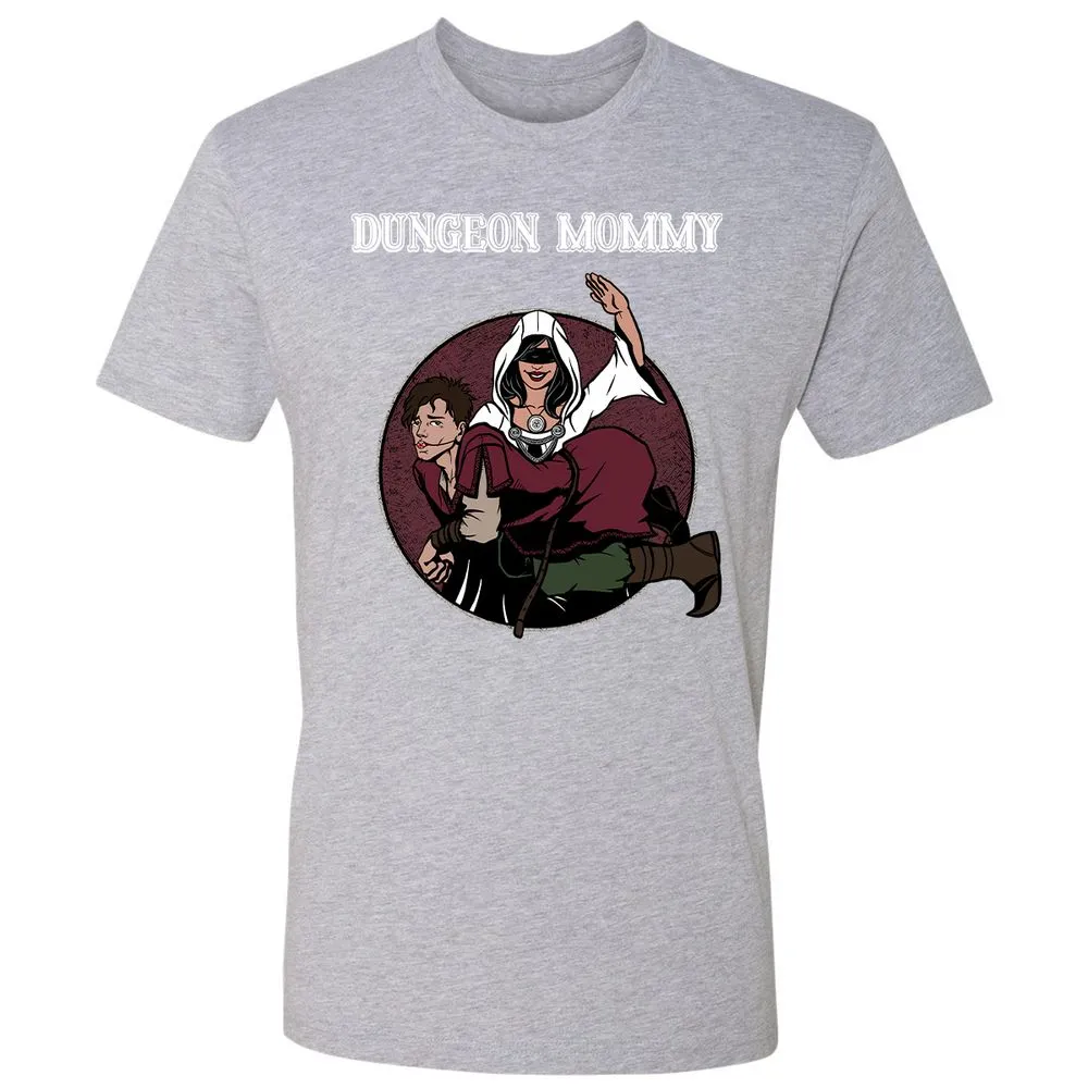 Dominant Dungeon Mommy Premium Unisex T-Shirt - Heather Grey - 9