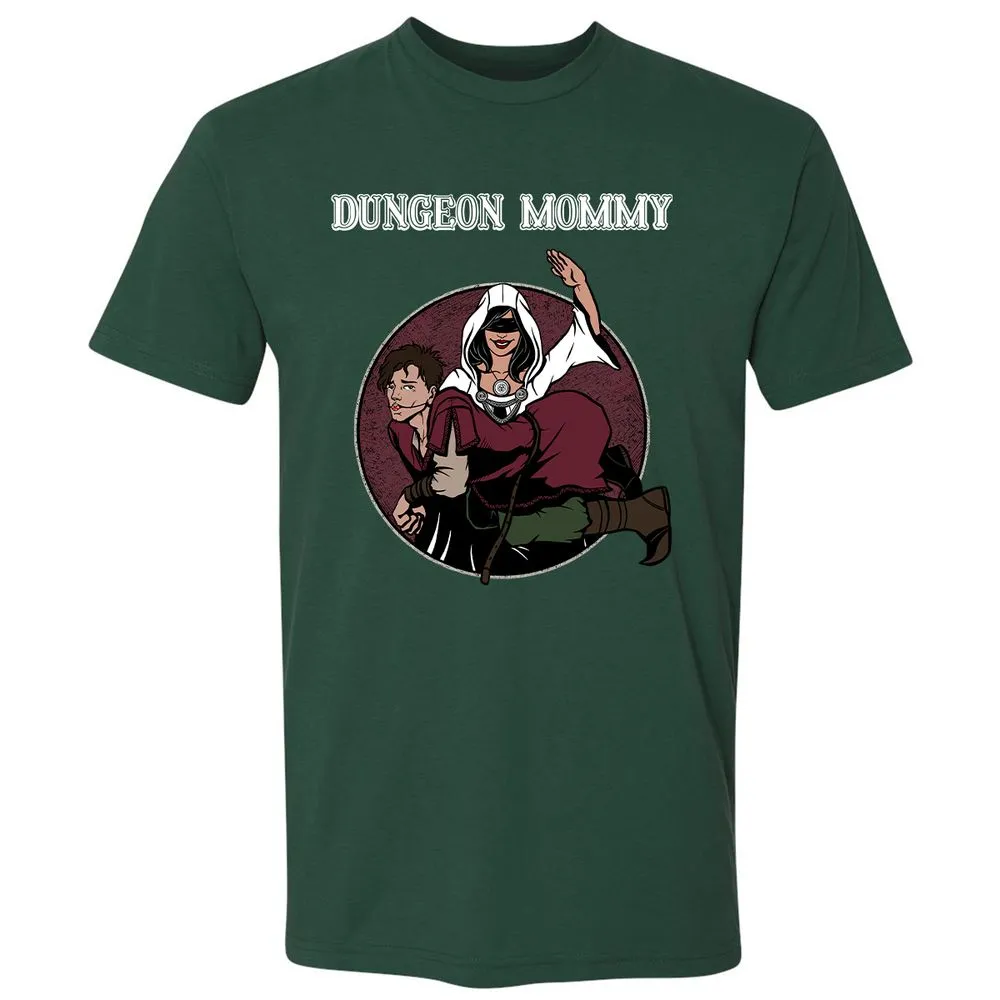 Dominant Dungeon Mommy Premium Unisex T-Shirt - Forest Green - 13