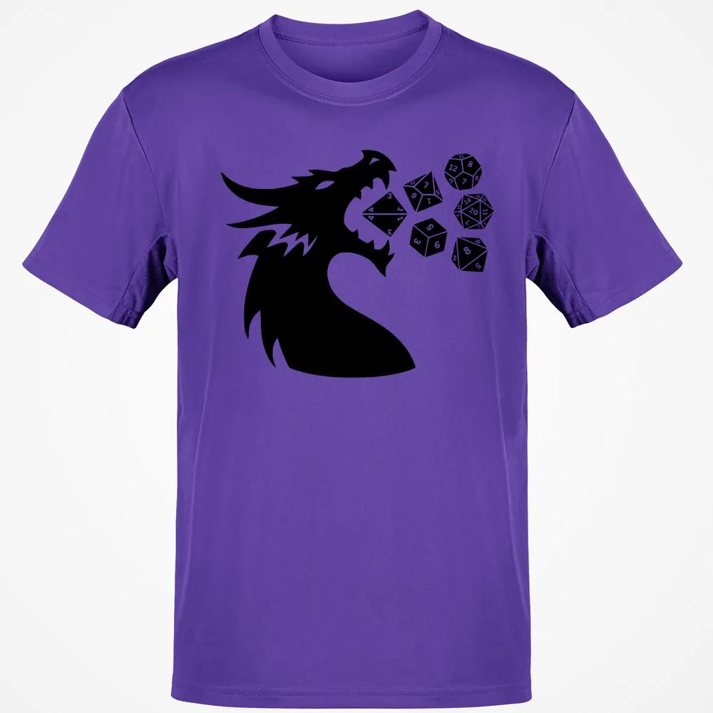 Pac And Dragon Classic Unisex T-Shirt - Purple - 9