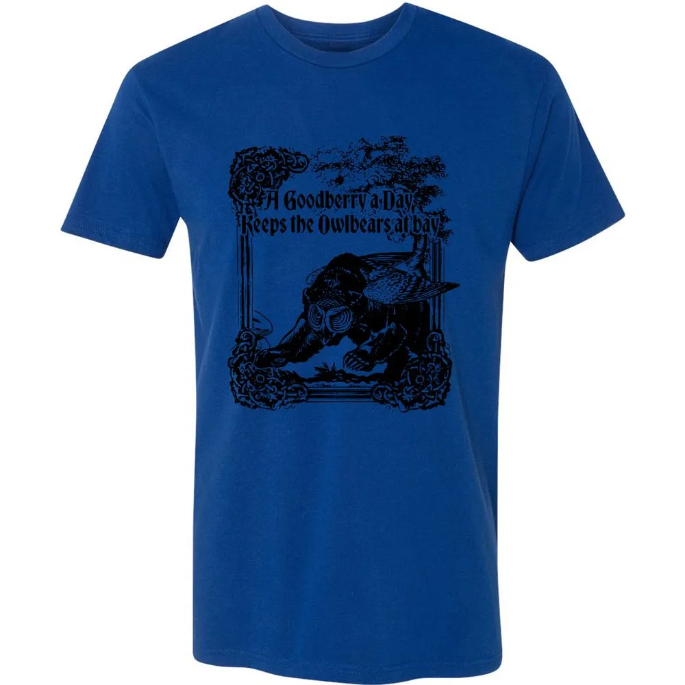 A Goodberry A Day Keeps The Owlbears At Bay Premium Unisex T-Shirt - Royal - 10