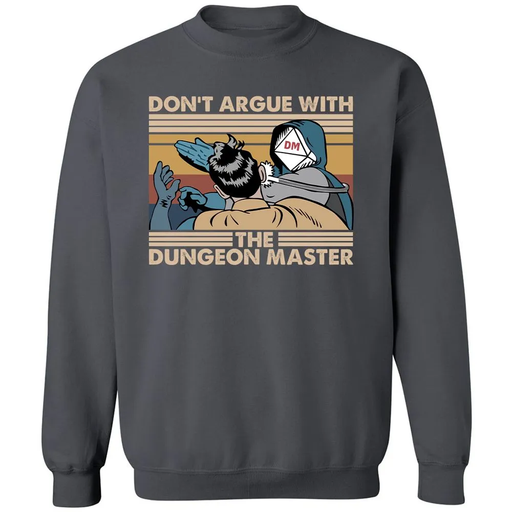 Don't Argue With The DM Classic Unisex Sweatshirt - Charcoal - 7