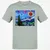 Dragon Starry Night Classic Unisex T-Shirt - Ash - 2