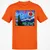 Dragon Starry Night Classic Unisex T-Shirt - Orange - 8