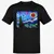 Dragon Starry Night Classic Unisex T-Shirt - Black - 1
