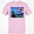 Dragon Starry Night Classic Unisex T-Shirt - Light Pink - 5