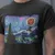 Dragon Starry Night Classic Unisex T-Shirt - 1