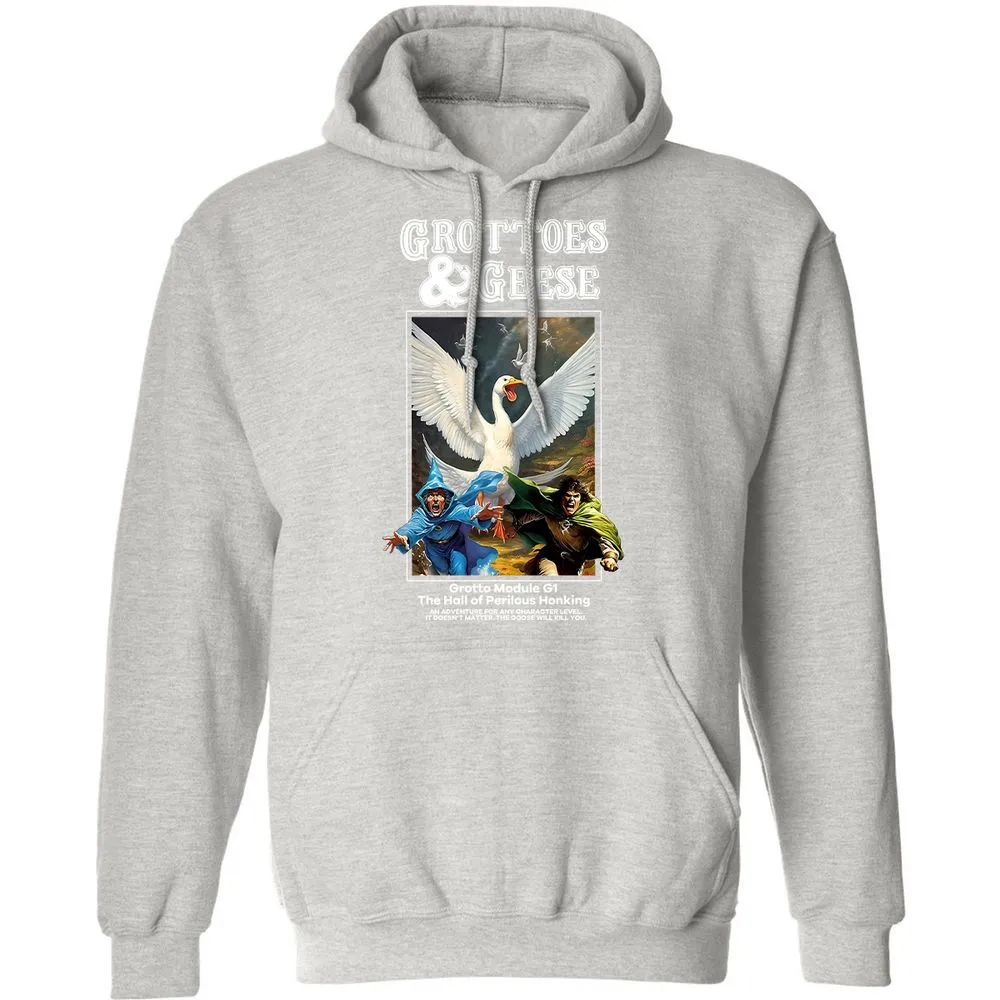 Grottoes & Geese Classic Unisex Hoodie - Ash - 8