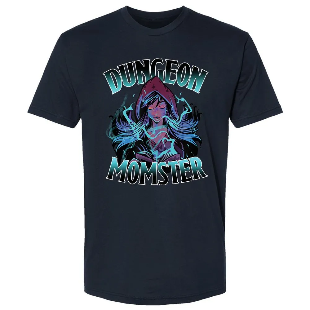 Dungeon Momster Premium Unisex T-Shirt - Midnight Navy - 2