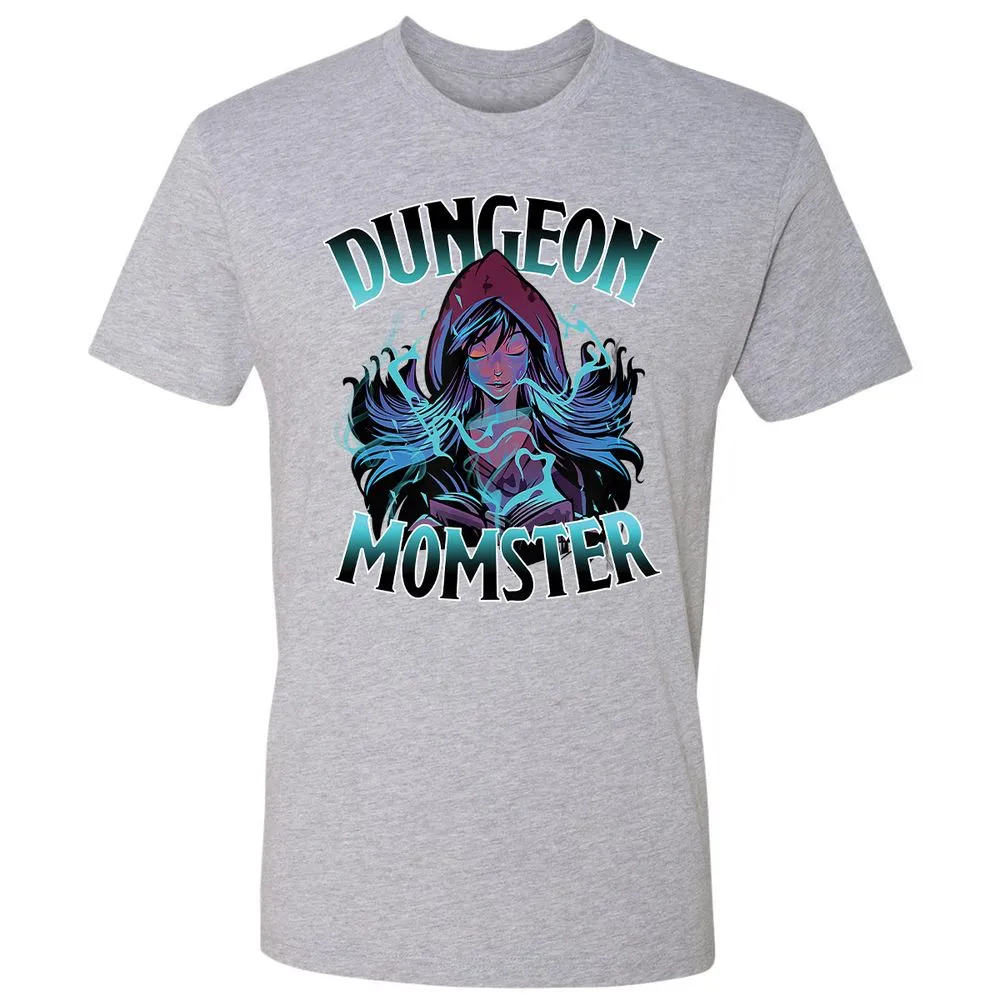 Dungeon Momster Premium Unisex T-Shirt - Heather Grey - 9