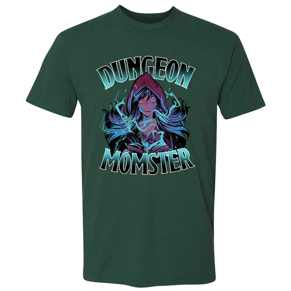 Dungeon Momster Premium Unisex T-Shirt - Forest Green - 13
