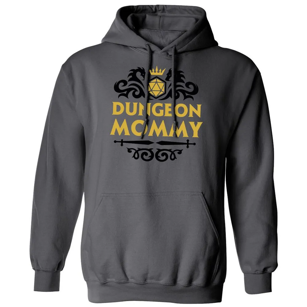 Dungeon Mommy Classic Unisex Hoodie - Charcoal - 7