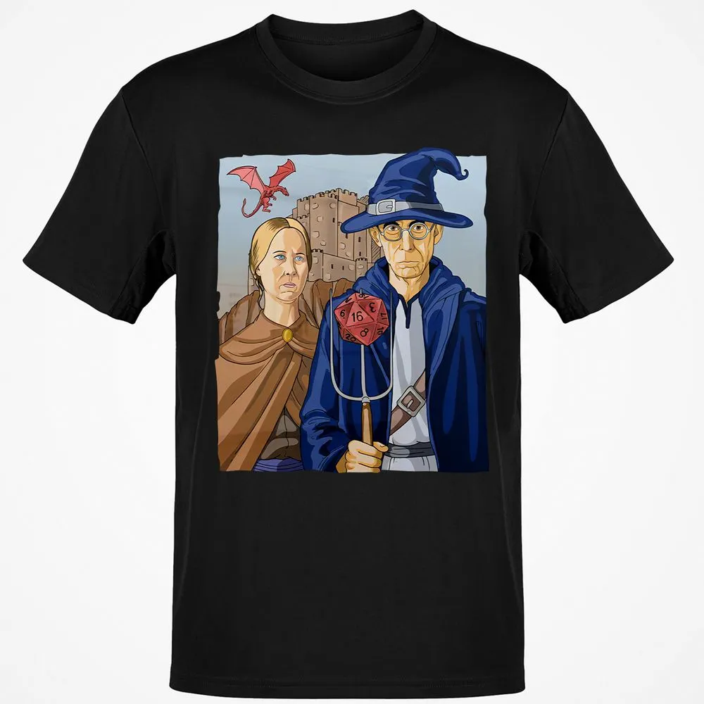 DnD Gothic Classic Unisex T-Shirt - Black - 1