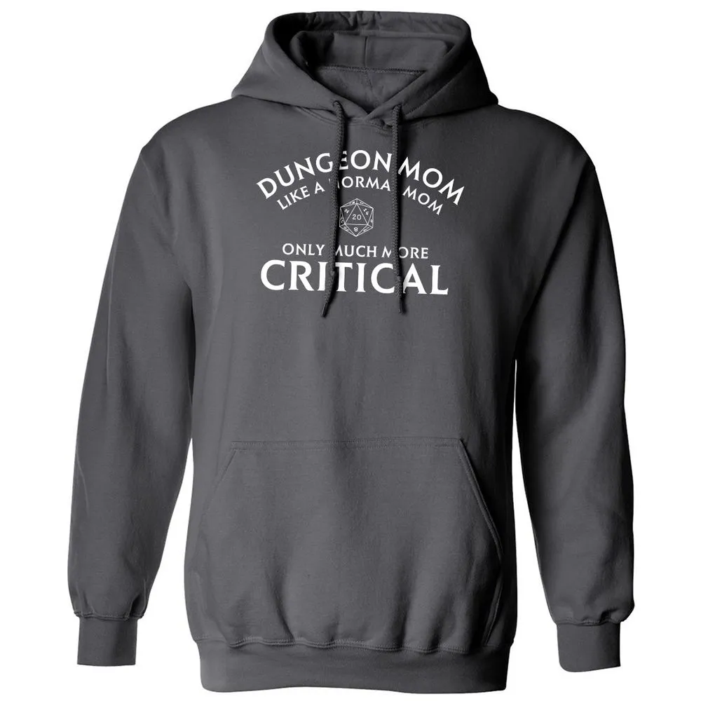 Dungeon Mom Normal Mom Classic Unisex Hoodie - Charcoal - 7