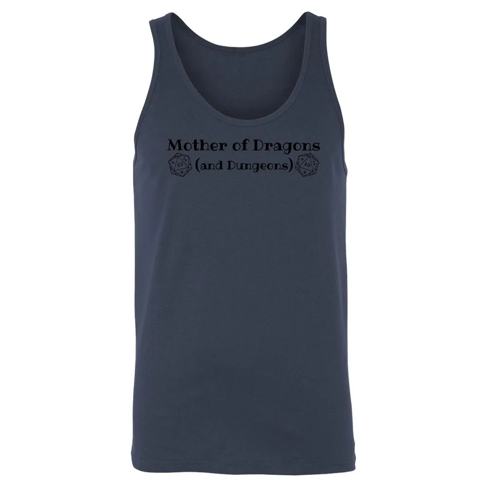 Mother Of Dragons Unisex Jersey Tank - Navy - 8