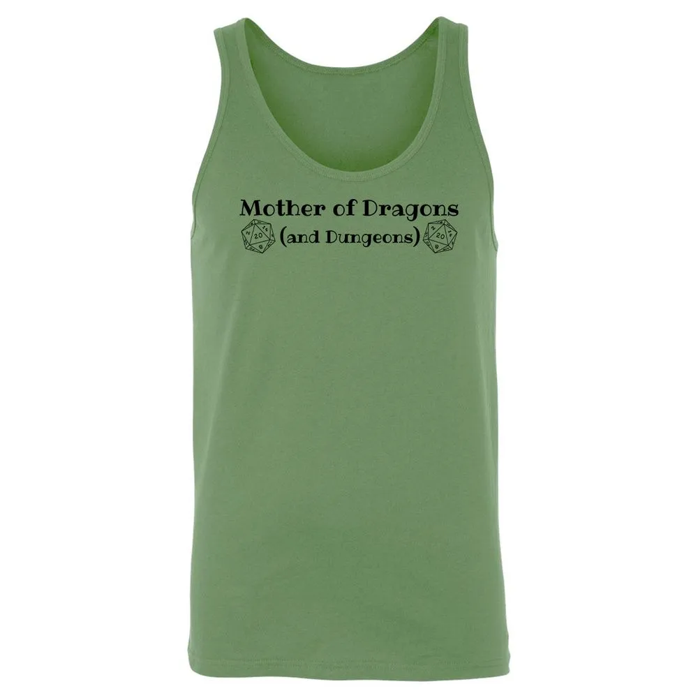 Mother Of Dragons Unisex Jersey Tank - Leaf - 10