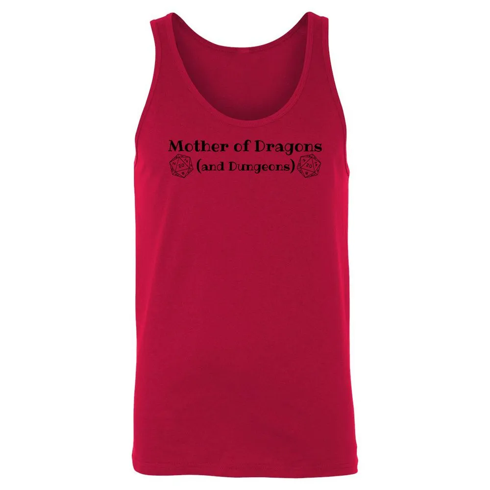 Mother Of Dragons Unisex Jersey Tank - Red - 11