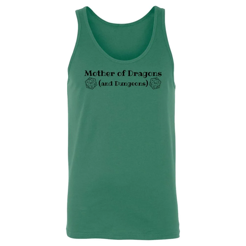 Mother Of Dragons Unisex Jersey Tank - Kelly - 9