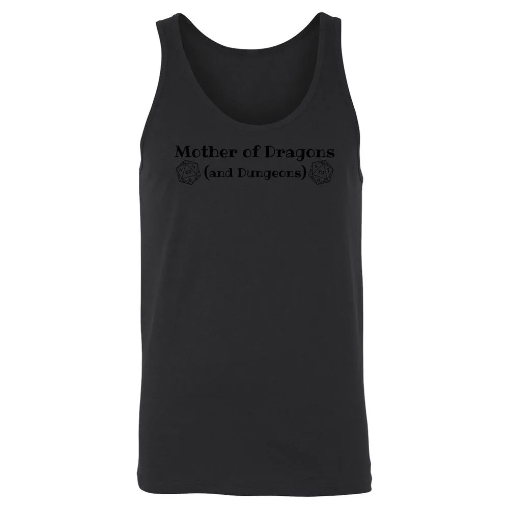 Mother Of Dragons Unisex Jersey Tank - Black - 14
