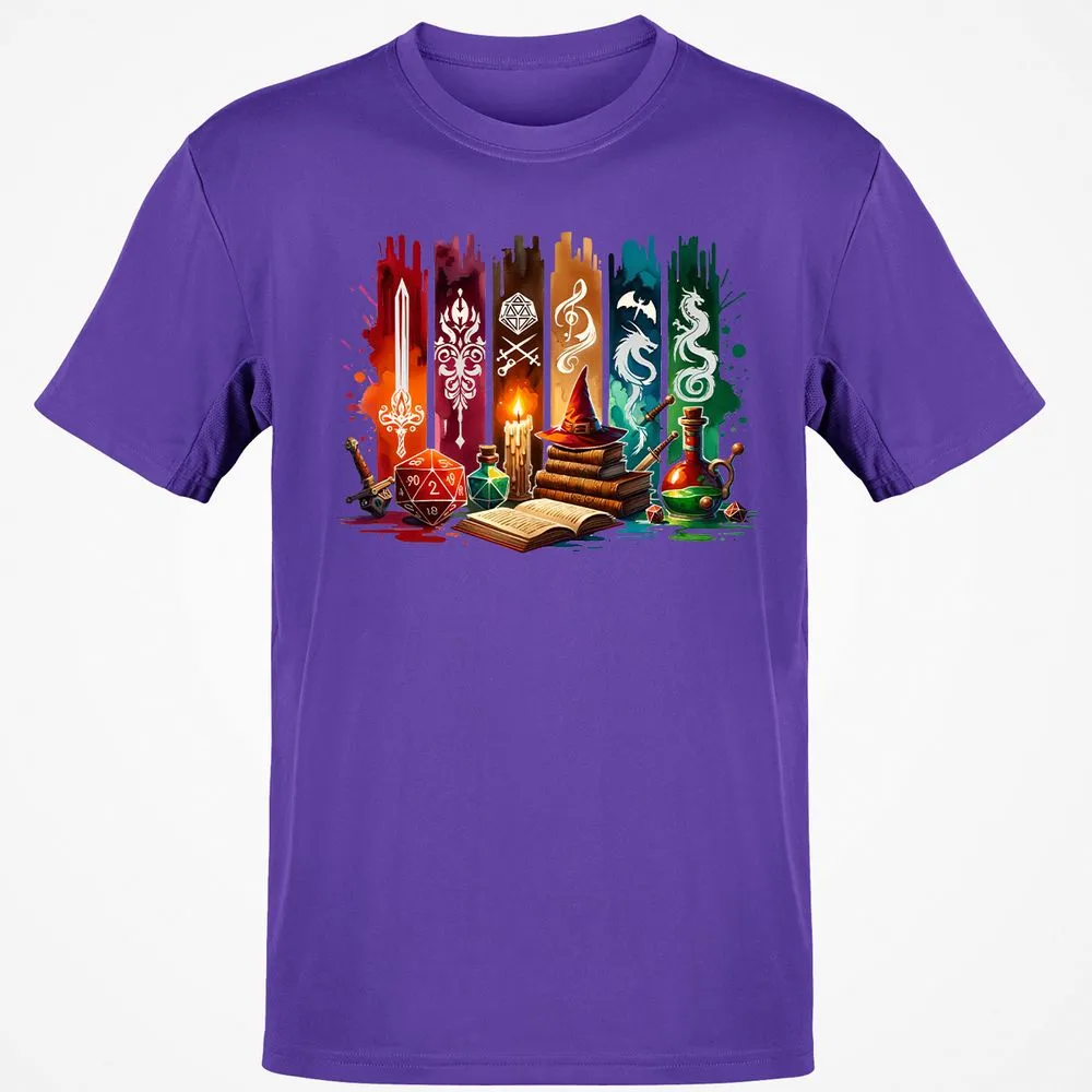 DnD Classes Classic Unisex T-Shirt - Purple - 9