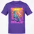 Dinosaur Critical Hit Classic Unisex T-Shirt - Purple - 9