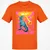 Dinosaur Critical Hit Classic Unisex T-Shirt - Orange - 8