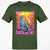 Dinosaur Critical Hit Classic Unisex T-Shirt - Military Green - 6