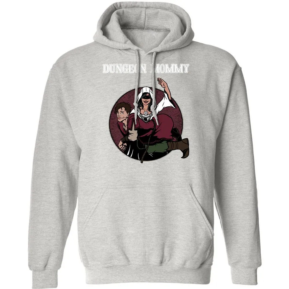 Dominant Dungeon Mommy Classic Unisex Hoodie - Ash - 8