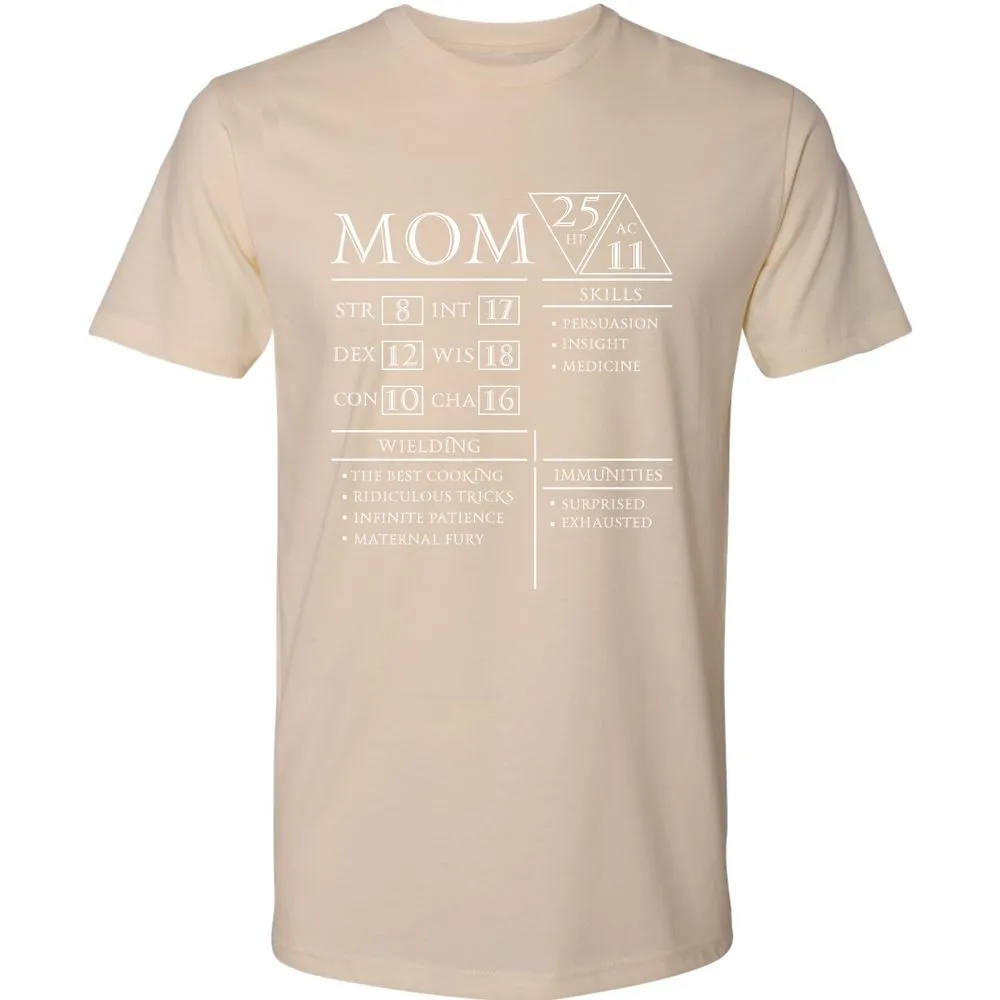 Mom Stats - Cream - 14