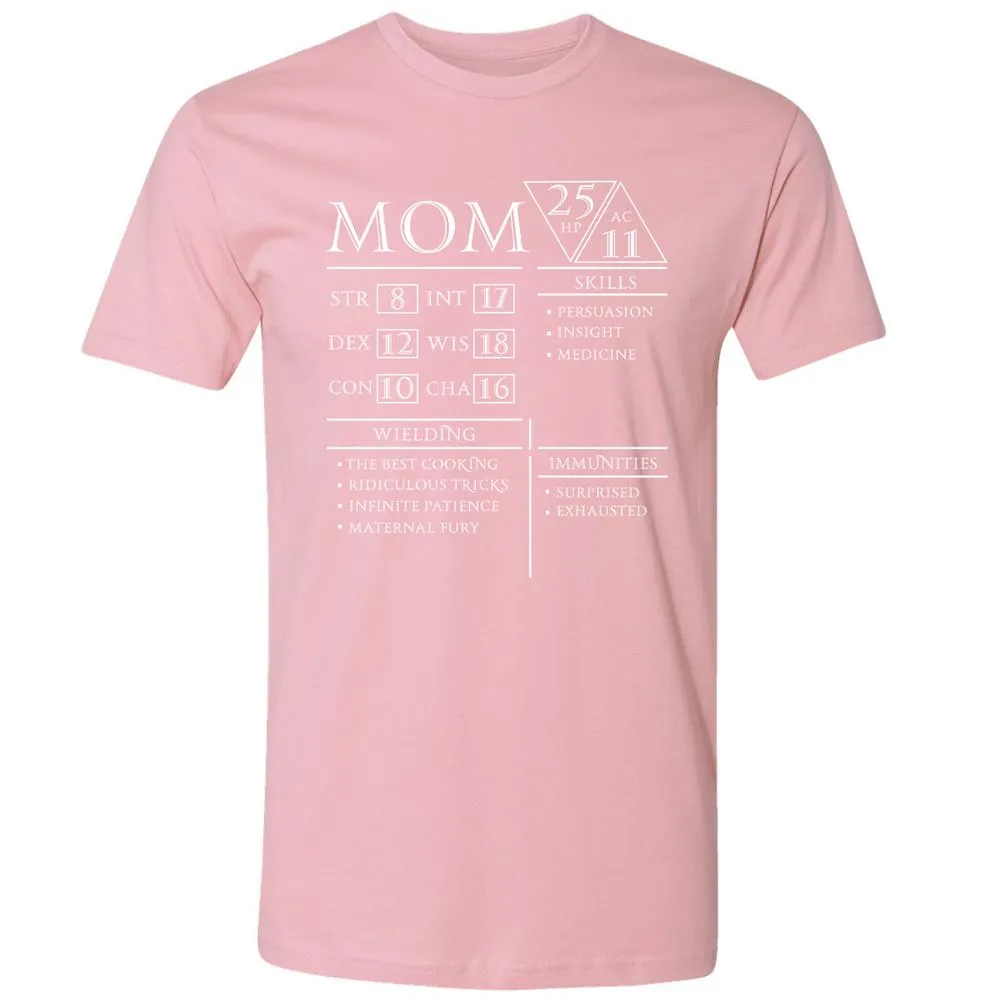 Mom Stats - Light Pink - 3