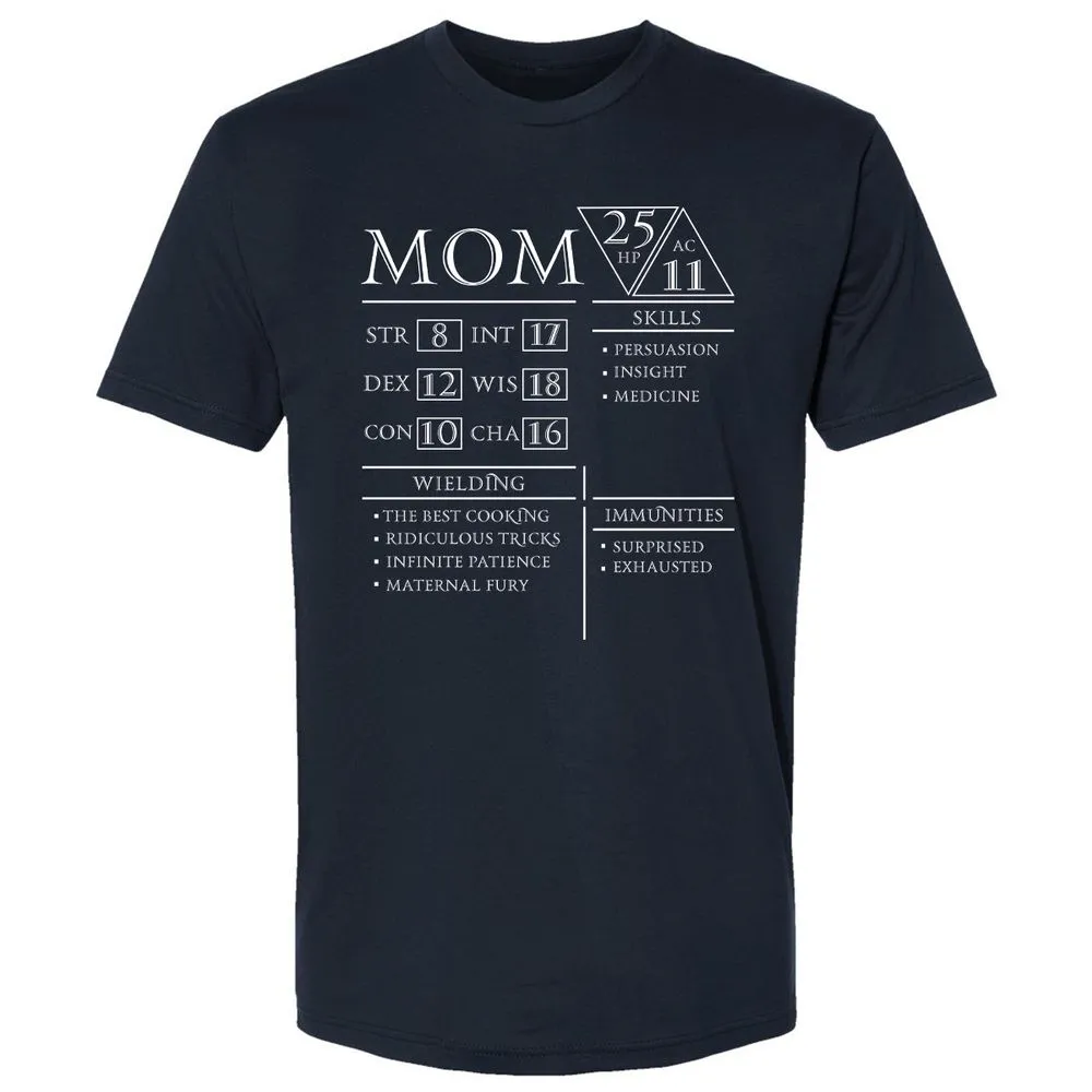 Mom Stats - Midnight Navy - 2