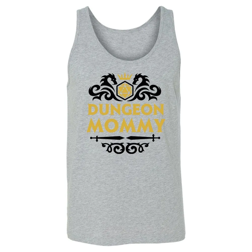 Dungeon Mommy Unisex Jersey Tank - Athletic Heather - 4
