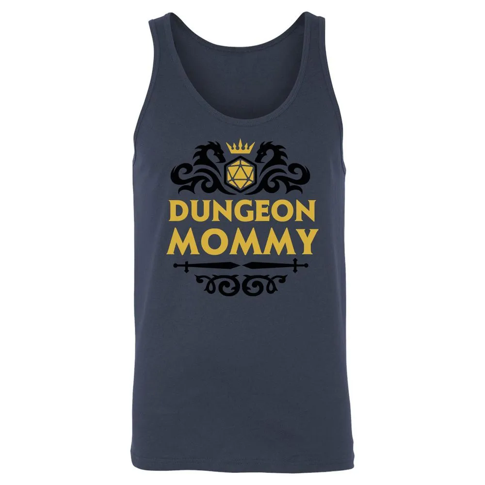 Dungeon Mommy Unisex Jersey Tank - Navy - 8